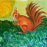 Solaris / Acryl auf Leinwand / 50 x 40 Solaris / Acryl